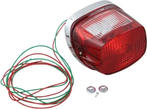 Conjunto luz trasera - piloto trasero 73-98 H-D