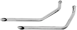 Escape doble Drag Pipes diseño escalonado con corte Slash Cut - S/C 71-84FX <span style="color: red;font-size: 0,5em">- ALMACEN USA-</span>
