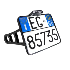 Soportes laterales para matrícula - con eje de 3/4" - Portaplacas SM W/TL FX05 italy