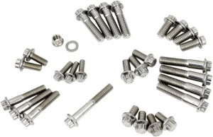 Kit de tornillería Dress-Up para chasis M8 Softail <span style="color: red;font-size: 0,5em">- ALMACEN USA-</span>
