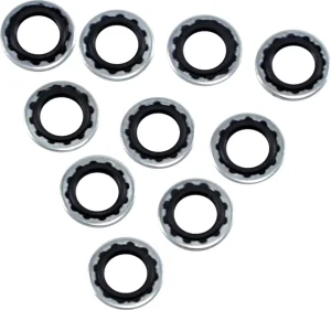 Arandelas de sellado tornillo banjo - ACERO/GOMA 3/8"/10MM