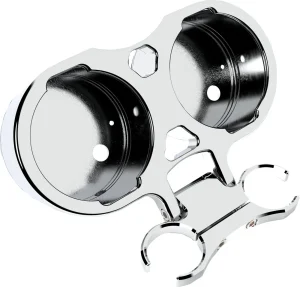 Soporte de instrumentos - T-BAR doble 1" cromo <span style="color: red;font-size: 0,5em">- ALMACEN USA-</span>