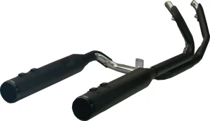Sistema de escape 2-en-2 Dominator - SYS TC DOM 2-2 Race tip Negro