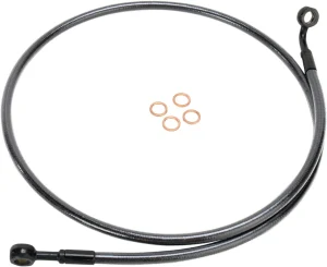 Línea de freno delantero de disco simple trenzada E-Z Align