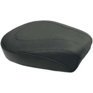 Wide Tripper™ Asiento Trasero - Cojín pillion liso negro