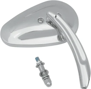 Retrovisor billet - Espejo tear drop derecho cromado <span style="color: red;font-size: 0,5em">- ALMACEN USA-</span>