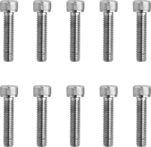 Tornillos de cabeza allen de repuesto - 10-32X0.875 moleteado Cromo <span style="color: red;font-size: 0,5em">- ALMACEN USA-</span>