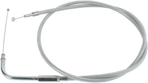 Cable de acelerador trenzado en acero inoxidable - 39.5" 90°