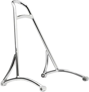 Respaldo corto - Barra sissy bar corta sin almohadilla cromo <span style="color: red;font-size: 0,5em">- ALMACEN USA-</span>