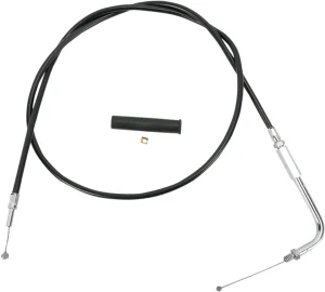 Cable de acelerador/ralentí de vinilo negro - acelerador 39.5"