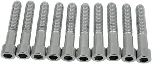 Tornillos de cabeza Allen - 5/16-18X1.75 liso Cromo <span style="color: red;font-size: 0,5em">- ALMACEN USA-</span>