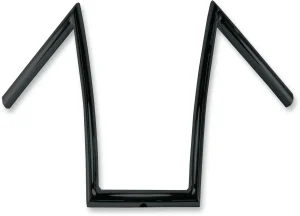 Manillar de 1" - STRIPPER elevación 17" NEGRO BRILLANTE