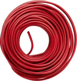 Alambre eléctrico calibre 16 - Cable rojo 35'
