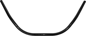 Manillar Touring de 1" - beach bar NEGRO