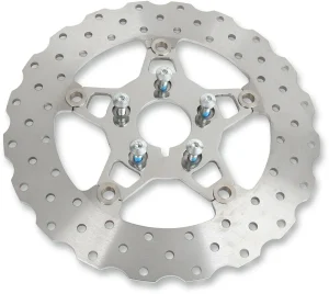 Disco de freno delantero de acero inoxidable serie FSD para Big Twins - american Motorcycle flotante contour