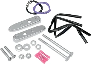 Kit reubicación de intermitentes - relocalización traseros Cromo