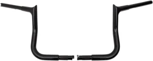 Manillar 1-1/4" EZ Install con extremo puntiagudo - 10" negro FLH pintado
