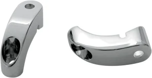 Anclajes customizados para intermitentes - Soportes de intermitente 39MM cromo