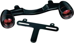 Barras de pilotos/intermitentes traseros estilo Bullet - intermitentes light negro