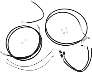 Kit de Instalación de Manillar XR - cables de mando XR negro/cromo