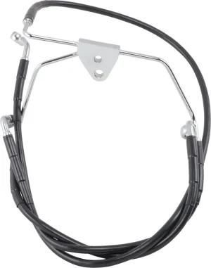 Kit de latiguillo de freno de vinilo negro de longitud extendida - 10"