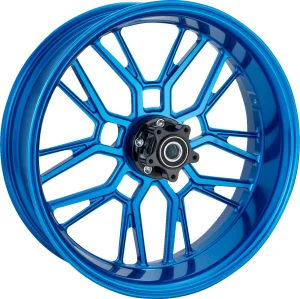 Llanta con radios ramificados - divididos 18 X 5.5, azul <span style="color: red;font-size: 0,5em">- ALMACEN USA-</span>