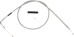 Cable de acelerador trenzado en acero inoxidable - 39.5" <span style="color: red;font-size: 0,5em">- ALMACEN USA-</span>