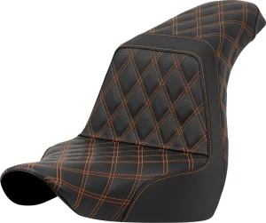 Asiento Step-Up Lattice Stitch - Asiento Step Up Full LS costura naranja