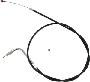 Cable de acelerador/ralentí de vinilo negro - acelerador tradicional oversize +6" (152MM)