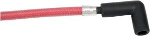 Cable de bujía trenzado - encendido rojo
