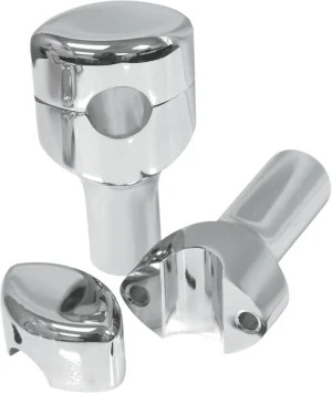 Elevadores de manillar Hefty Smooth para manillares de 1-1/4" - 3" <span style="color: red;font-size: 0,5em">- ALMACEN USA-</span>