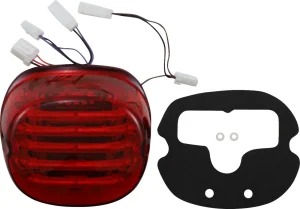 Luz trasera LED ProBEAM® integrada de perfil bajo con intermitentes auxiliares - W/TS nowdw rojo