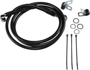 Kit de latiguillo de freno de vinilo negro de longitud extendida - 10"