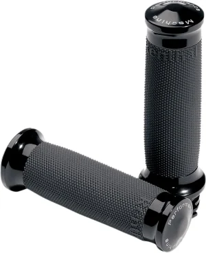 Puños Contour Renthal Wrapped - negro con acelerador electrónico