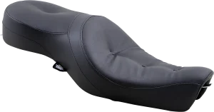 Asiento Touring ancho perfil bajo - Asiento Wide Low-Profile trasero 2-Up vinilo negro