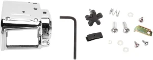 Kit carcasa de interruptores de manillar - inferior izquierda Cromo <span style="color: red;font-size: 0,5em">- ALMACEN USA-</span>
