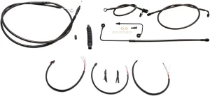 Kit Completo de Cables/Línea de Freno de Manillar Midnight Trenzado