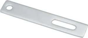 Pletina de sujeción de escape - Soporte de suspensión largo 4,75" Cromo