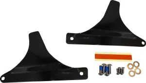 Placas laterales para Sissy Bar - 00-17FLSTF negro