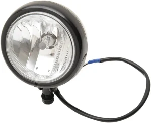 Focos suplementarios 4-1/2" - Faros auxiliares negros brillante estilo diamante
