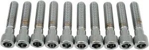 Tornillos de cabeza Allen - 3/8-16X1.75 moleteado Cromo <span style="color: red;font-size: 0,5em">- ALMACEN USA-</span>