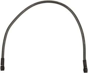 Línea de freno ABS universal trenzada - perlado negro 21"