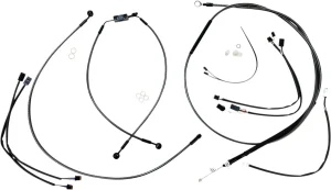 Kit de instalación de manillar Black Pearl™ Designer - cables de mando