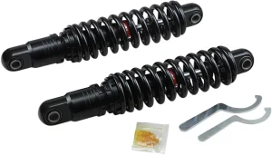 Amortiguadores altura de conducción ajustable prémium - HD 13" NEG 91-17FXD