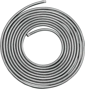 Manguito trenzado de acero inoxidable - Manguera trenzada 5/16"X25' <span style="color: red;font-size: 0,5em">- ALMACEN USA-</span>