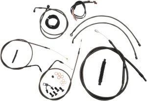 Kit Completo de Cables/Línea de Freno de Manillar Midnight Trenzado