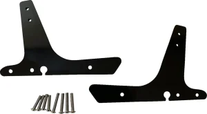 Placas laterales para Sissy Bar - 04-22 XL negro <span style="color: red;font-size: 0,5em">- ALMACEN USA-</span>