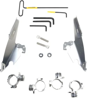 Kit de Montaje Trigger-Lock para Carenado Batwing - BATWING-FAIRING pulido <span style="color: red;font-size: 0,5em">- ALMACEN USA-</span>