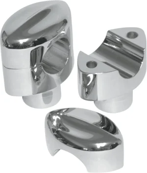 Elevadores de manillar Hefty Smooth para manillares de 1-1/4" - 1,5"