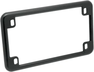 Marco para matrícula - Portaplacas negro